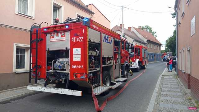 Pożar w Niemczy