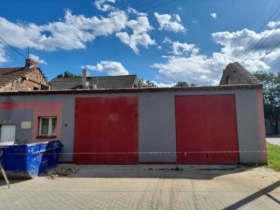 Remiza OSP w Piskorzowie przechodzi gruntowną termomodernizację