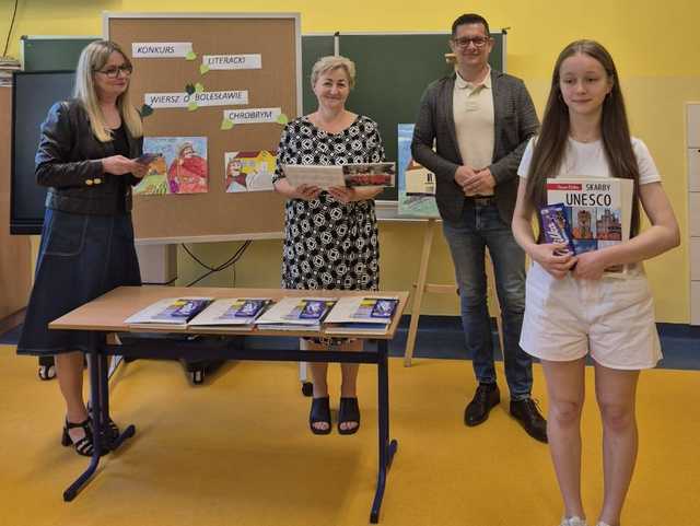 Laureaci Powiatowego Konkursu Literackiego na wiersz o Bolesławie Chrobrym
