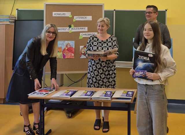 Laureaci Powiatowego Konkursu Literackiego na wiersz o Bolesławie Chrobrym