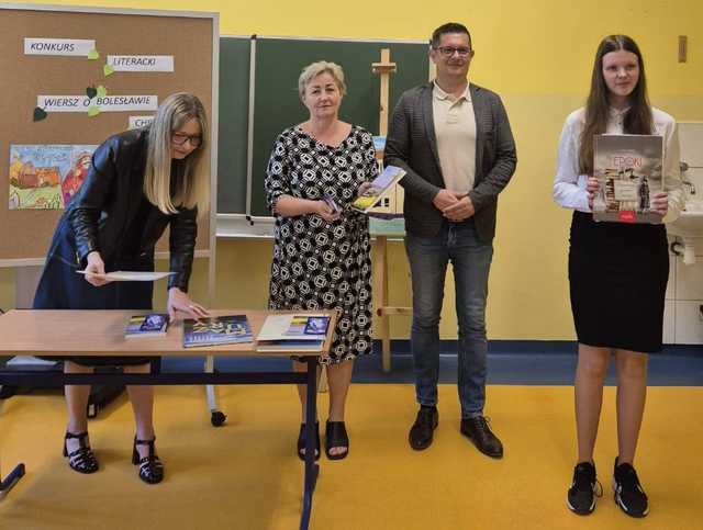 Laureaci Powiatowego Konkursu Literackiego na wiersz o Bolesławie Chrobrym