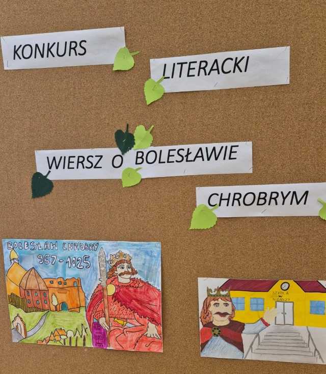 Laureaci Powiatowego Konkursu Literackiego na wiersz o Bolesławie Chrobrym