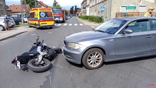19-latka sprawczynią kolizji w Pieszycach