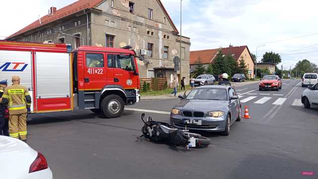 19-latka sprawczynią kolizji w Pieszycach