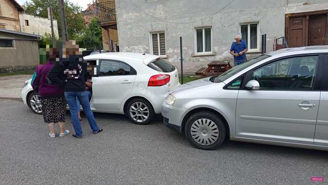 Kia stoczyła się na volkswagena