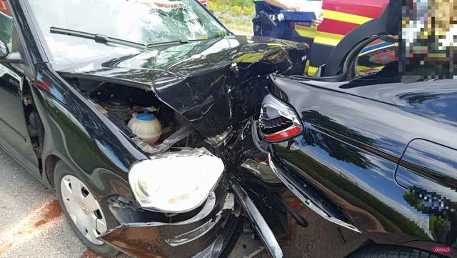 Zderzenie volkswagena z bmw w Niemczy