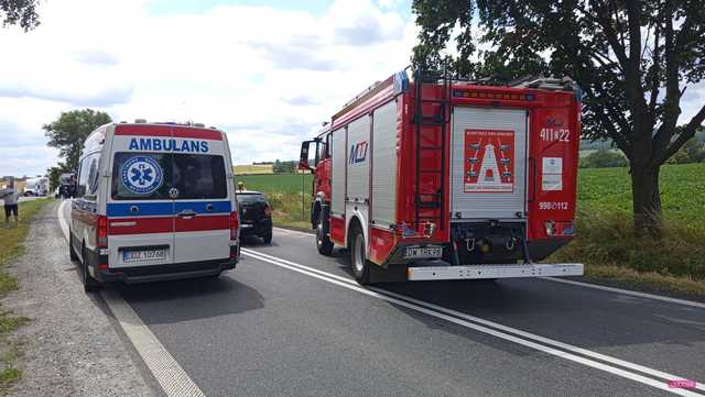Zderzenie volkswagena z bmw w Niemczy