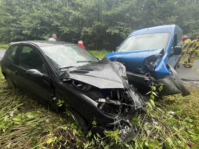 Wypadek na drodze Gilów - Niemcza