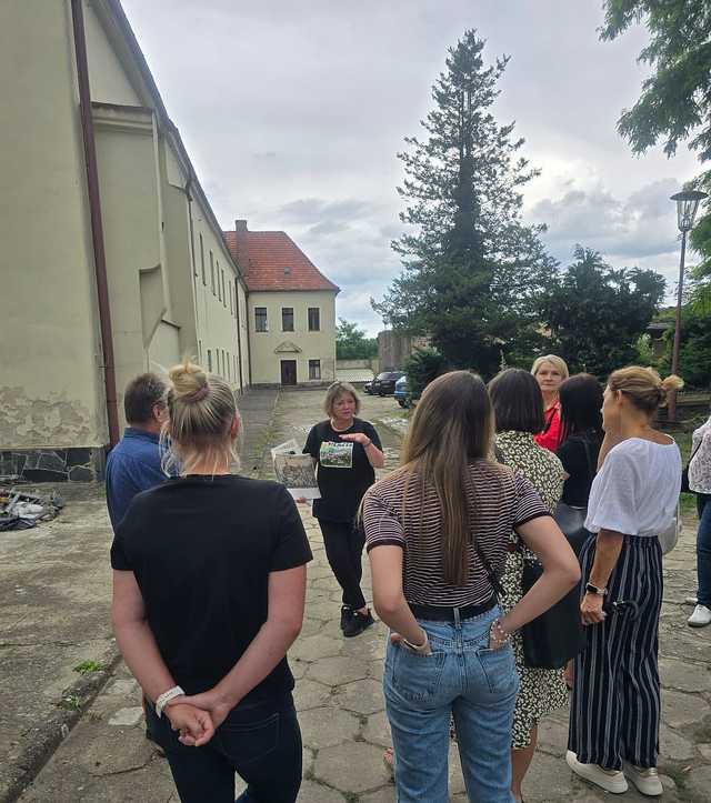 Wyprawa pracowników magistratu w poszukiwaniu śladów niemczańskiego grodu