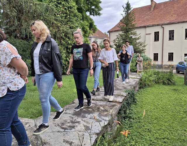 Wyprawa pracowników magistratu w poszukiwaniu śladów niemczańskiego grodu