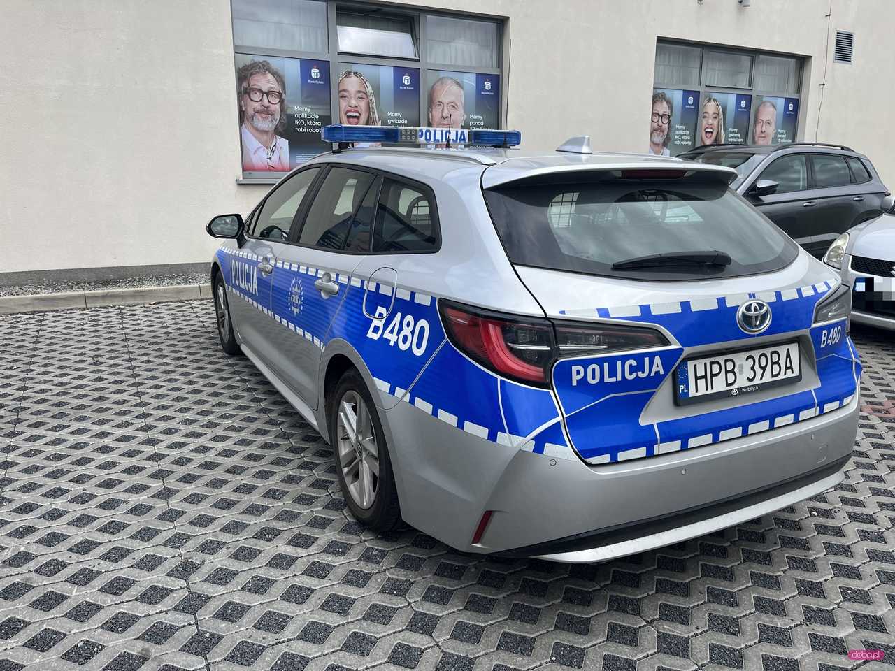 Bielawa. Kolizja na parkingu przy ul. Jana III Sobieskiego