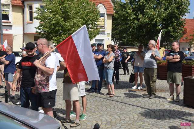Bielawa. Manifestacja Stop imigrantom 