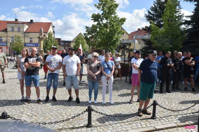 Bielawa. Manifestacja Stop imigrantom 