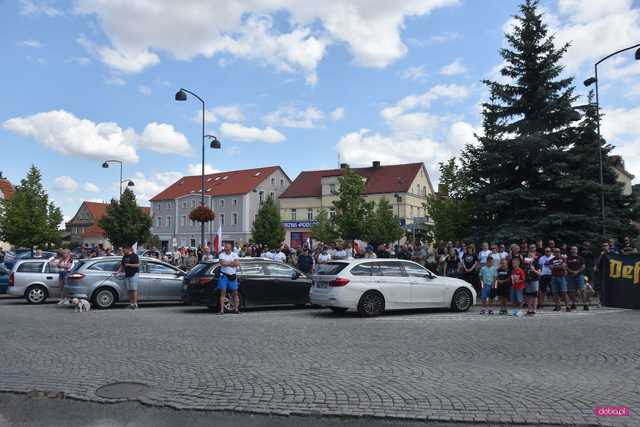Bielawa. Manifestacja Stop imigrantom 