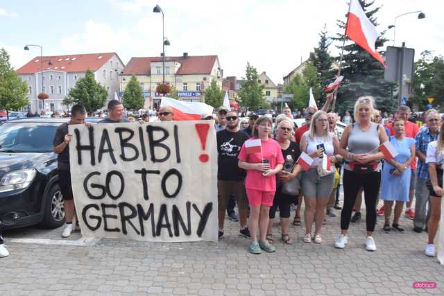 Bielawa. Manifestacja Stop imigrantom 