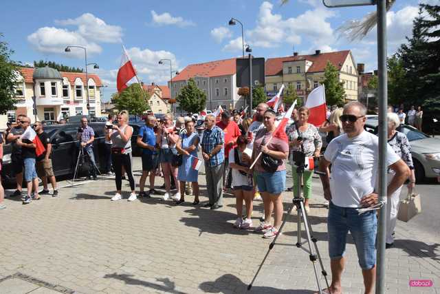 Bielawa. Manifestacja Stop imigrantom 