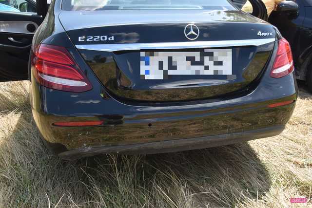 Zderzenie czterech samochodów na ósemce
