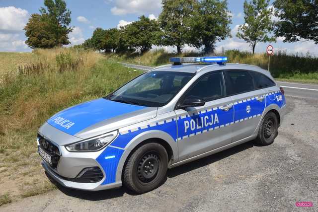 Zderzenie czterech samochodów na ósemce