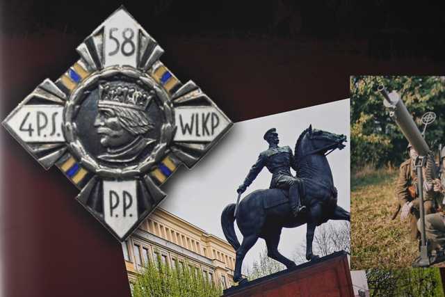Prezentacja umundurowania i wyposażenia Grupy Rekonstrukcji Historycznej 58. pułku piechoty