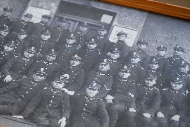 Prezentacja umundurowania i wyposażenia Grupy Rekonstrukcji Historycznej 58. pułku piechoty