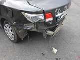 Zderzenie audi z toyotą na drodze Piskorzów - Rościszów