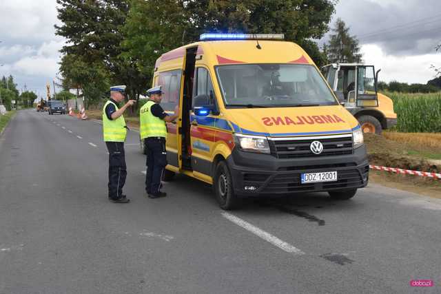 Wypadek w Piławie Górnej