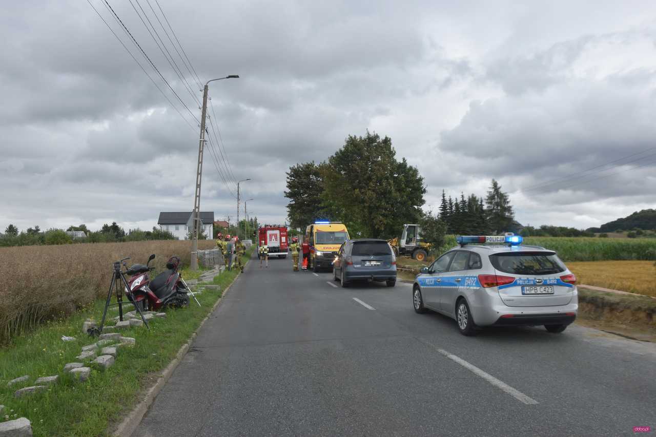 Wypadek w Piławie Górnej