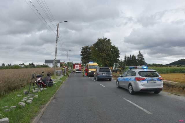 Wypadek w Piławie Górnej