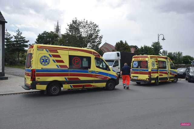Wypadek na Przemysłowej w Łagiewnikach
