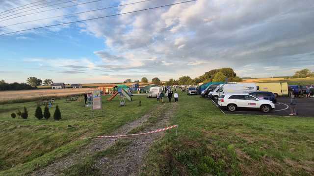 Piesza Pielgrzymka Diecezji Świdnickiej na Jasną Górę w gminie Łagiewniki