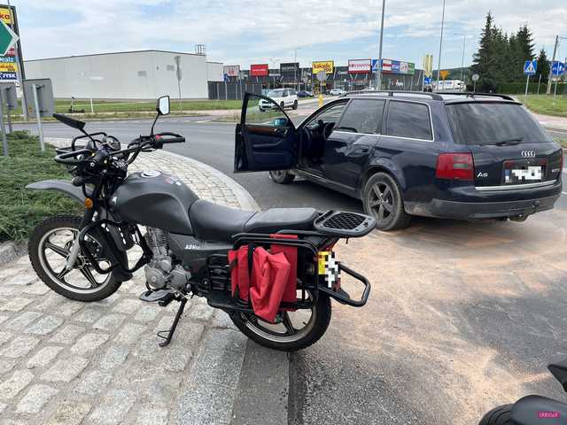 Wypadek na Rondzie Miast Partnerskich