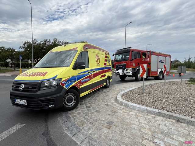 Wypadek na Rondzie Miast Partnerskich