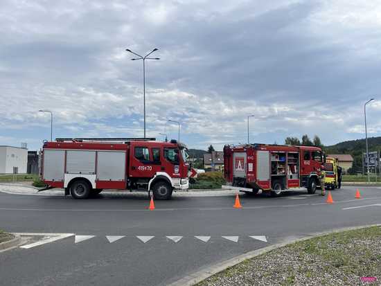 Wypadek na Rondzie Miast Partnerskich