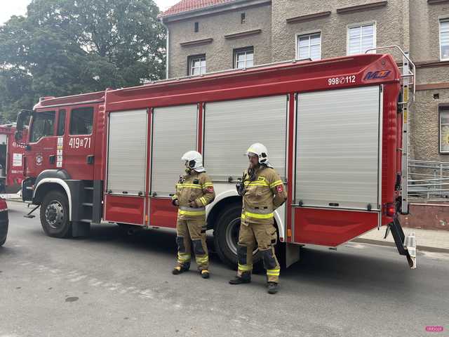 Zadymienie na Wolności w Bielawie