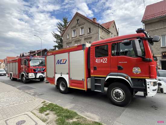 Zadymienie na Wolności w Bielawie