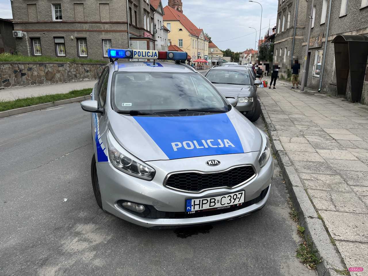 Zadymienie na Wolności w Bielawie