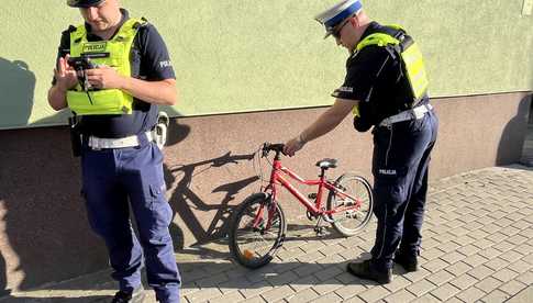 Bielawa. Chłopiec na rowerze uderzył w bmw 