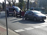 Na ul. Kościuszki doszło do zdarzenia drogowego z udziałem skutera oraz osobówki 
