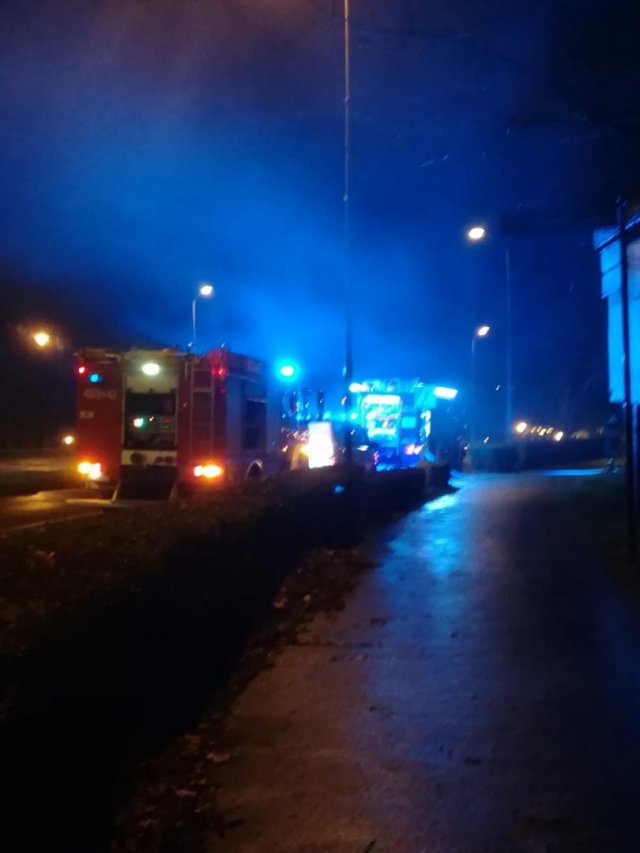 Przy Parku Przyjaźni Wojsk Górskich w Kłodzku doszło do pożaru altanki
