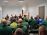 Osadzeni spotkali się z drużyną kolarską 