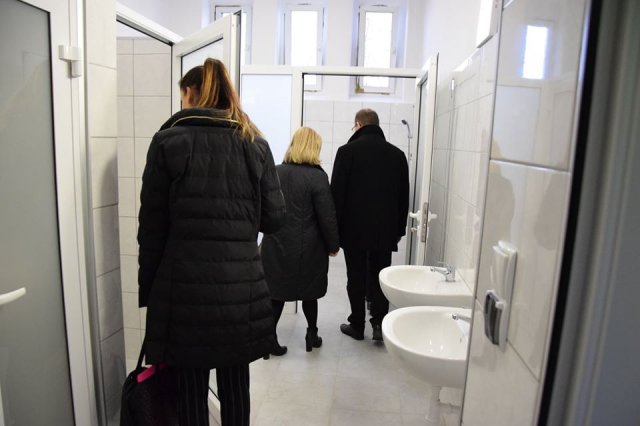 Łazienki wyremontowano w ramach budżetu obywatelskiego powiatu kłodzkiego 2019 