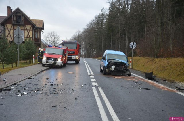wypadek w szczytnej