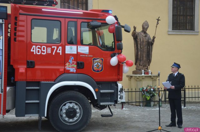 Nowy MAN trafił do strażaków z OSP Czermna 