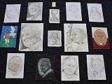 W kwietniu i maju br. osadzeni z Zakładu Karnego w Kłodzku w ramach programu Dzieło Sztuki wzięli udział w konkursach plastycznych organizowanych z okazji obchodów stu lecia urodzin wielkiego papieża Polaka. 