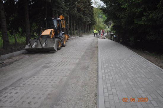 Trwa przebudowa drogi powiatowej przy ul. Górniczej w Nowej Rudzie
