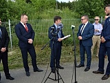 Spotkali się w Wojciechowicach z protestującymi przeciwko wariantowi A2.