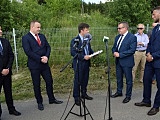 Spotkali się w Wojciechowicach z protestującymi przeciwko wariantowi A2.