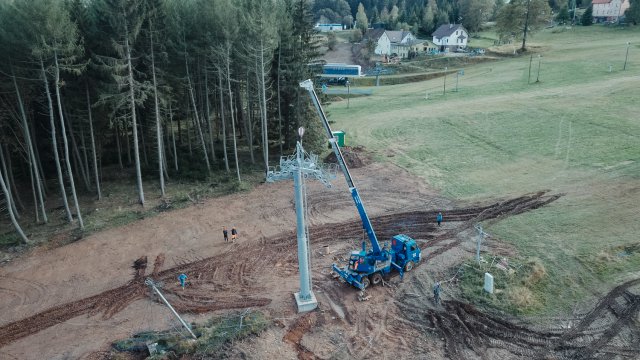 W trakcie zbliżającego się sezonu narciarskiego oddana do użytku zostanie nowa kolej linowa