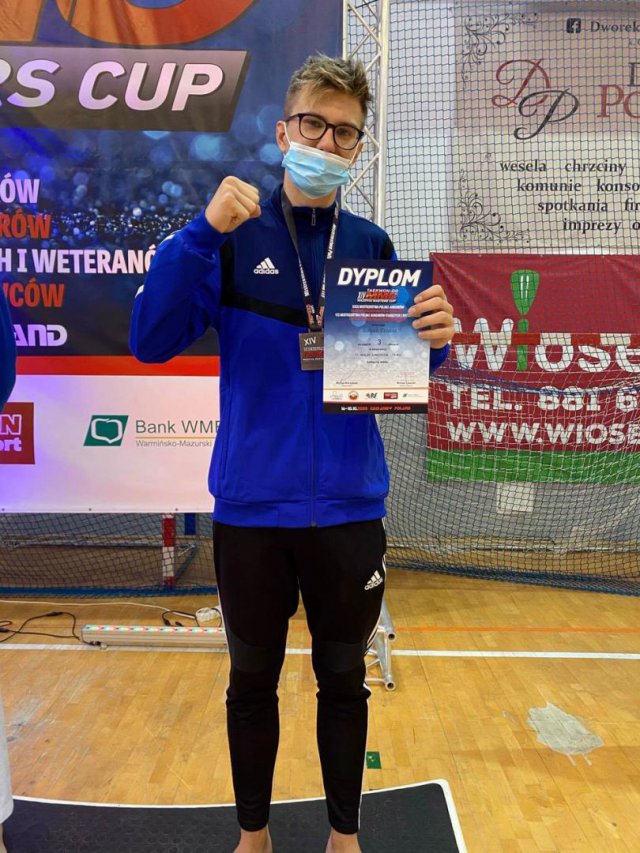 Brązowy medal zawodnika MKS Taekwon-do Bystrzyca Kłodzka na Mistrzostwach Polski 