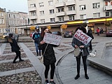 Protest przebiegł spokojnie i bez konieczności interwencji policji.  